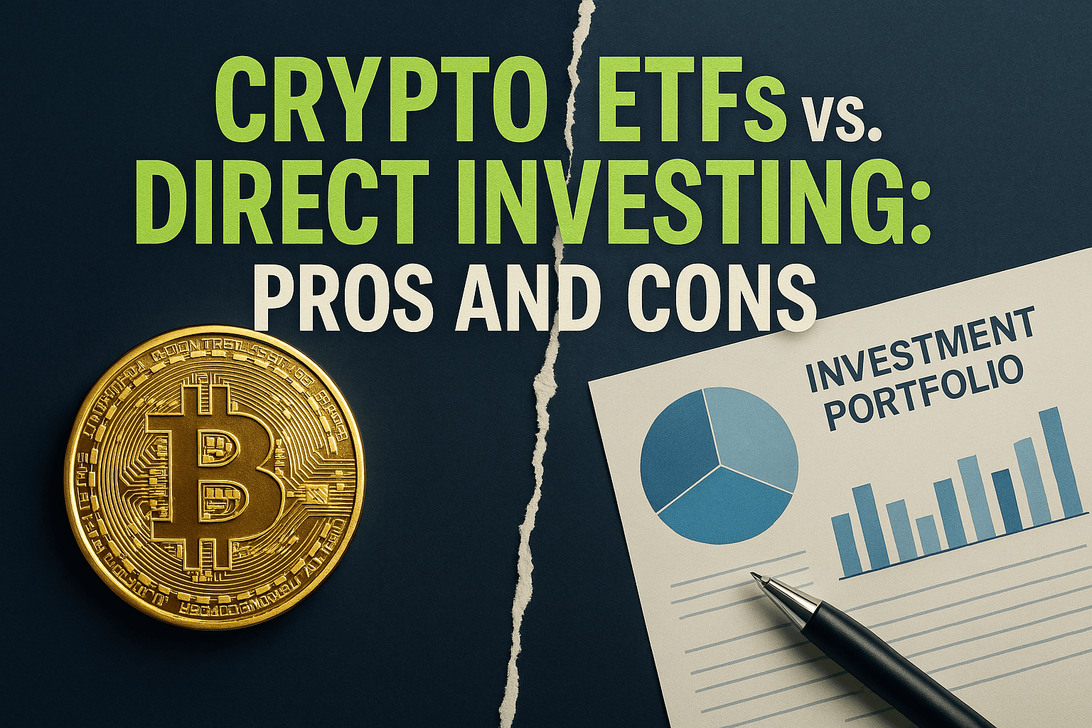 Crypto ETFs vs. Direct Investing: Pros and Cons