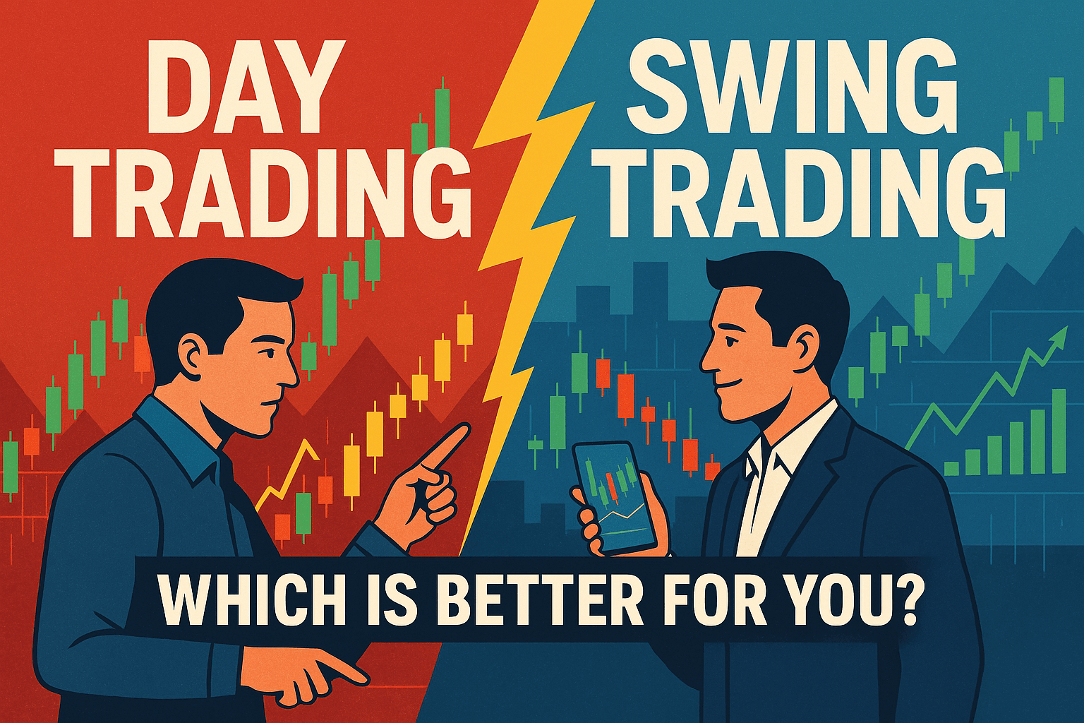 Day Trading vs Swing Trading: Which Is Better for You?