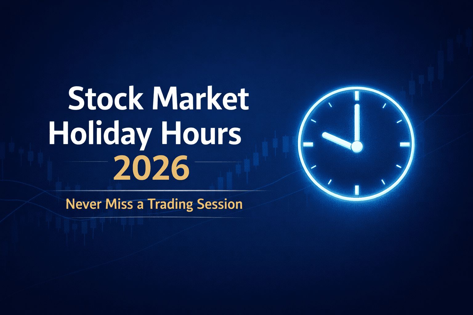 Stock Market Holiday Hours 2025: Never Miss a Trading Session Again